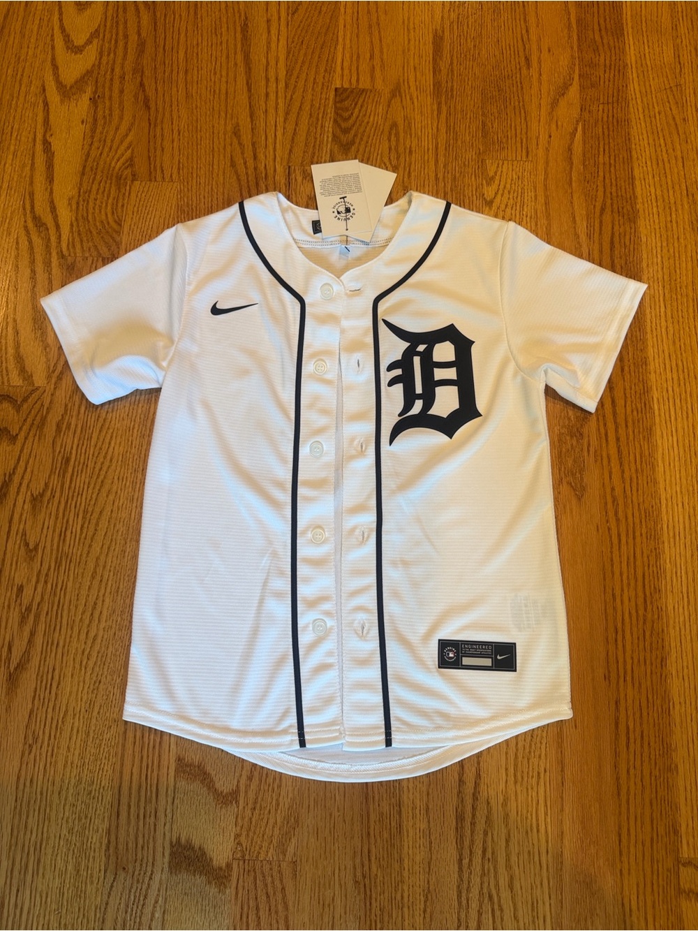 NWT Tarik Skubal Detroit Tigers White Baseball Jersey ⚾️